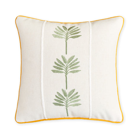 F8 Sonive Cushion Covers 40x40cm Set of 2 Decorative Pillow Covers Woven Embroidered Square Neutral Pillowcases with Invisible Zipper for Sofa Couch Bedroom White