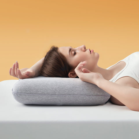 Sonive Memory Foam Pillow, Orthopaedic Cervical Pillow for Stomach, Back and Side Sleeper, Cooling Bed Pillow Grey