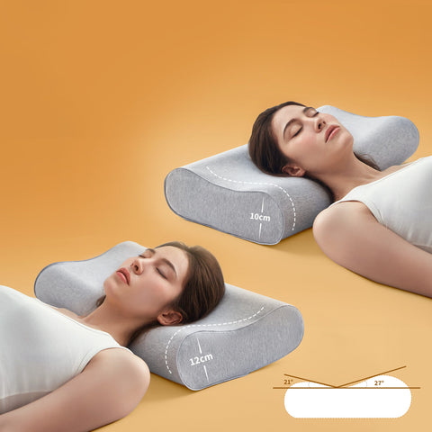 Sonive Memory Foam Kissen, Nackenstützkissen Kissenbezug, Contour Kopfkissen Schlafkissen Kissen Körperkissen
