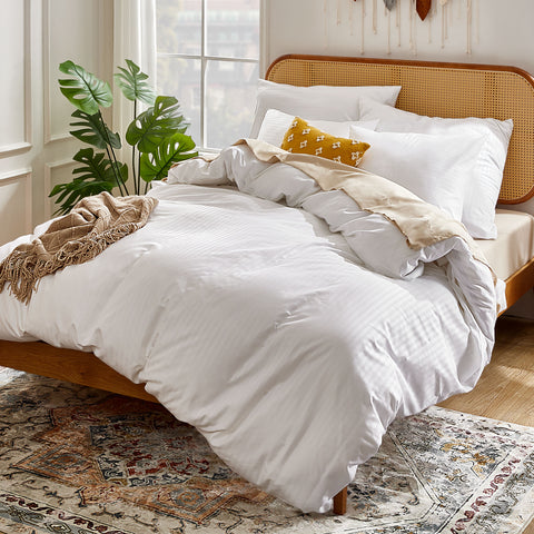 Sonive Deluxe Mikrofaser Bettbezug-Set mit Kissenbezug