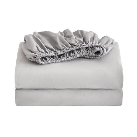 SONIVE Spannbettlaken Bettlaken aus 100% 200TC Baumwolle, Oeko-TEX Leintuch,Bettbezug