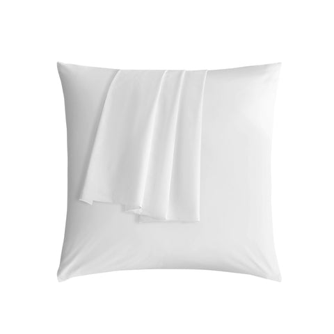 SONIVE Kopfkissenzbeüge 65x65cmx2 aus 100% Baumwolle, Oeko-TEX Zertifiziert Superweicher Premium Gemütlich Kissenhülle, Weiß